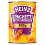 Heinz Spaghetti & Sausages In Tomato Sauce 400G